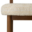Beige Upholstered Dining Chair Duveen