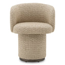 Beige Swivel Dining Chair Marly