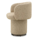 Beige Swivel Dining Chair Marly