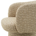 Beige Swivel Dining Chair Marly