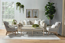 Thea Outdoor 90" Taper Arm Slipcover Sofa