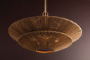 Gold Leaf Tropea Pendant 30" by Corbett Lighting, view 3