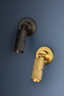 Aged Brass Truett Wall Sconce 5" by Hudson Valley, view 10