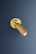 Aged Brass Truett Wall Sconce 5" by Hudson Valley, view 14