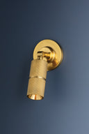 Aged Brass Truett Wall Sconce 5" by Hudson Valley, view 15