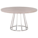 Turino 54" Round Dining Table Wood Top