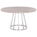 Turino 54" Round Dining Table Wood Top