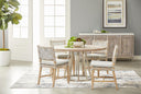 Turino 54" Round Dining Table Wood Top