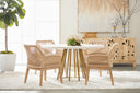 Turino 54" Round Dining Table Concrete Top
