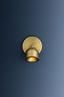 Aged Brass Tuthill Flush Mount 4.25" x 4.25" by Hudson Valley, view 9