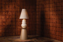 Ceramic Elemental White Tybee Table Lamp 15.75" by Hudson Valley, view 3