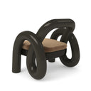 Gelee Accent Chair-Chocolate