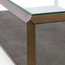 SHAGREEN SHADOW BOX COFFEE TABLE