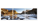 Yosemite 3-Panel Photo On Canvas