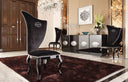 Sovereign - Transitional Black Fabric Chair (Set of 2)