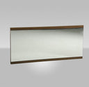 Rondo Mid-Century Walnut Mirror