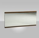 Rondo Mid-Century Walnut Mirror