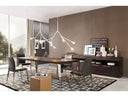 Daytona Modern Brown Oak Rectangle Dining Table