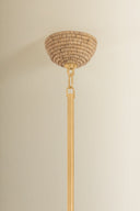 Vintage Gold Leaf Varanasi Chandelier 30" by Corbett Lighting, view 3
