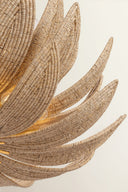 Vintage Gold Leaf Varanasi Chandelier 30" by Corbett Lighting