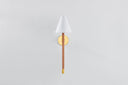 Aged Brass Watkins Wall Sconce 7" by Hudson Valley, view 2