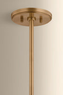 Patina Brass West Hill Pendant 13.75" by Hudson Valley, view 4
