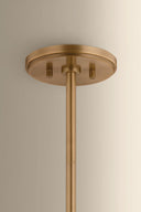 Patina Brass West Hill Pendant 19.5" by Hudson Valley, view 3