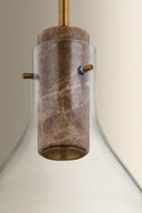 Patina Brass West Hill Pendant 19.5" by Hudson Valley, view 2