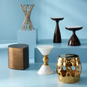 Brass Teardrop Table