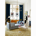 Sunburst Hand-Knotted Rug