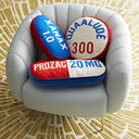 Prescription Quaalude Pillow