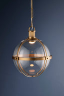 Patina Brass Westmere Pendant 13.5" by Hudson Valley, view 2