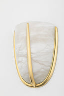 Aged Brass Wheatley Wall Sconce 7" by Hudson Valley, view 2