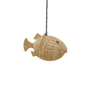 Wicker Blowfish Small Pendant