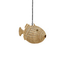 Wicker Blowfish Small Pendant