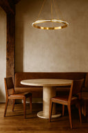 Aged Brass Wingate Chandelier 36" by Hudson Valley, view 7