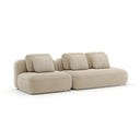 Sasso Sectional - 2-Piece Sofa - Oatmeal by Caracole, view 4