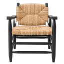 Woven Seagrass Lounge Armchair Elliott