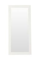 Regal - Modern White Crocodile Floor Mirror