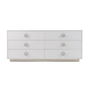 Victoria - Modern White Crocodile Dresser