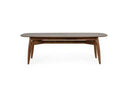 Ackley - Modern Walnut Rectangular Dining Table