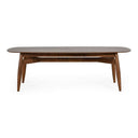 Ackley - Modern Walnut Rectangular Dining Table