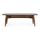 Ackley - Modern Walnut Rectangular Dining Table