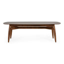 Ackley - Modern Walnut Rectangular Dining Table