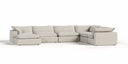 Garman - Modern Light Grey Modular Sectional Sofa