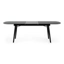 Addax - Modern Black Extendable Dining Table