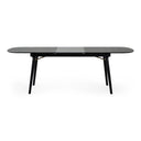 Addax - Modern Black Extendable Dining Table