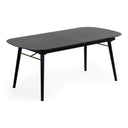 Addax - Modern Black Extendable Dining Table
