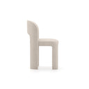 Overlap Side Chair Ivory