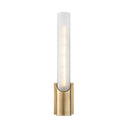 Aged Brass Pylon Wall Sconce 2.75" by Hudson Valley